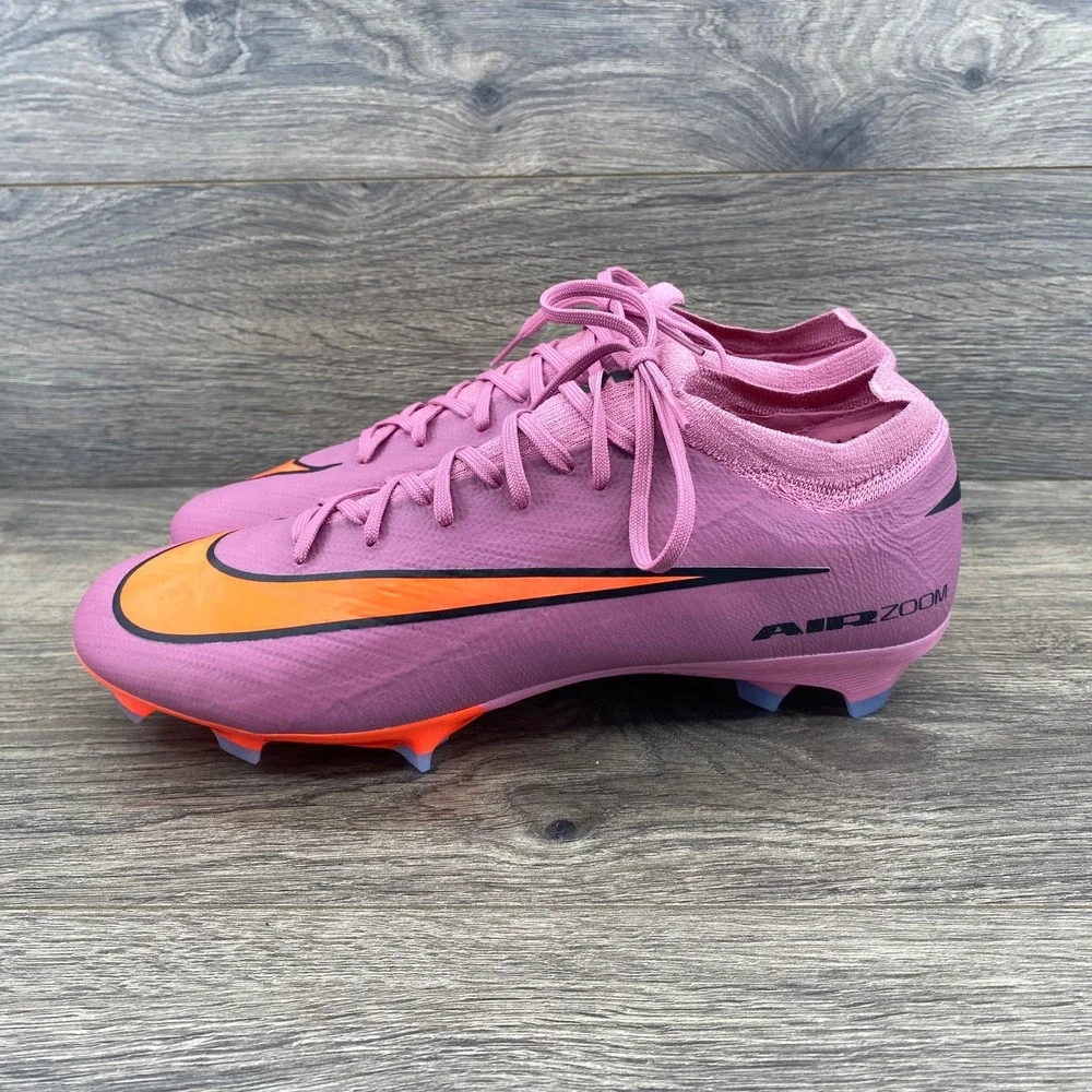 Nike Air Zoom Mercurial Vapor 16 PRO Soccer Cleats Mens 9 Pink  FQ8685-600